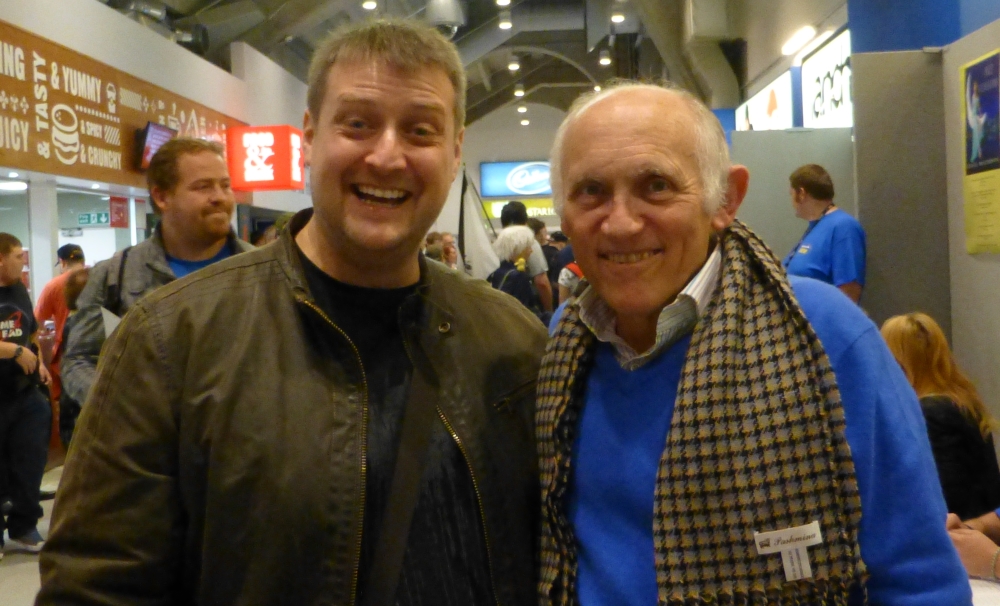 Mark Stott & Armin Shimerman.