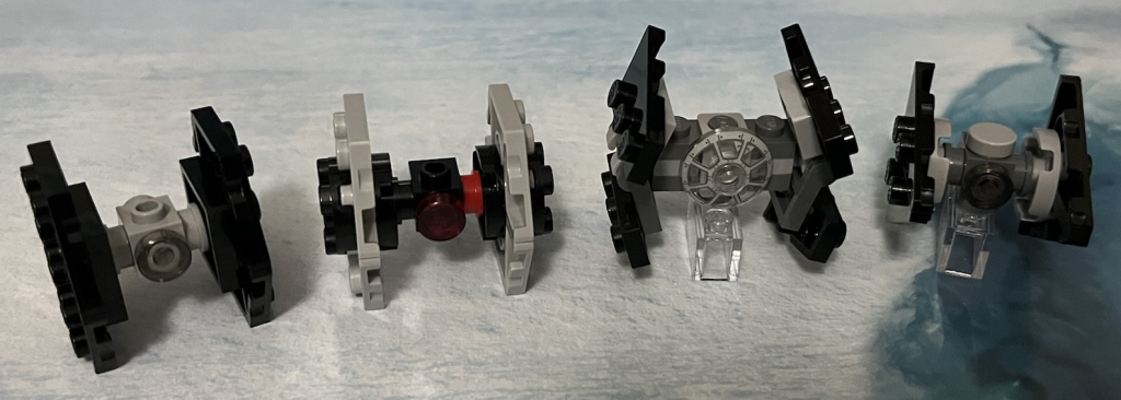 Lego Star Wars Micro Build - TIE Variants