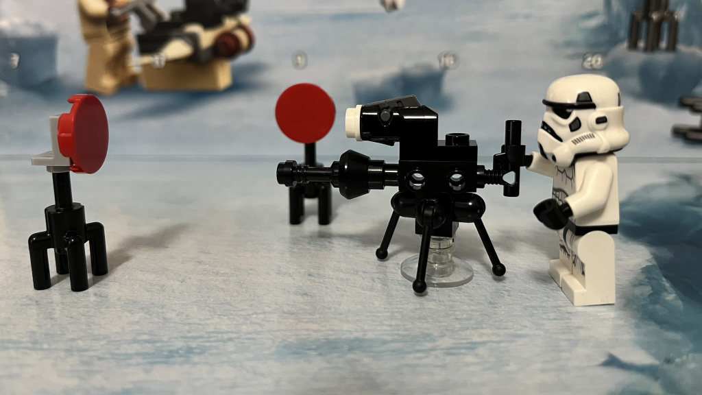 Lego Star Wars Micro Build - E-Web Heavy Repeating Blaster Cannon Targets